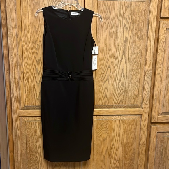 Calvin Klein Black Business Evening Dress - Picture 1 of 9